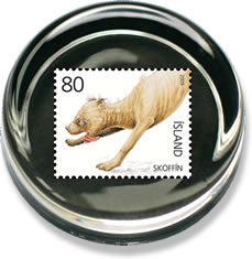 P519B - Paperweight Ø 68 mm - Skoffín