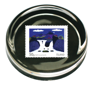 P544A - Ppaperweight Ø 68 mm - Ísleifur Konráðsson