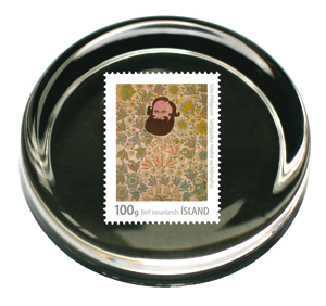 P544B - Paperweight Ø 68 mm - Sölvi Helgason