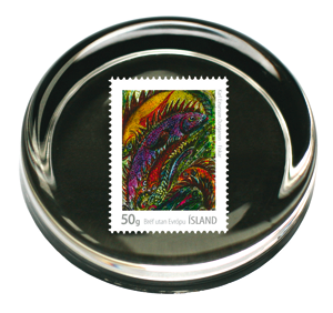 P544D - Paperweight Ø 68 mm - Karl Dunganon