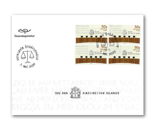 693FDC4 - Centenary of the Supreme Court of Iceland 