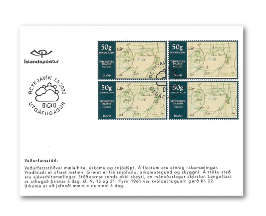691FDC4 - Centenary of the Icelandic Met Office 