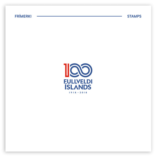 G56 - Gift folder - Centenary of Icelandic Independence and Sovereignty 