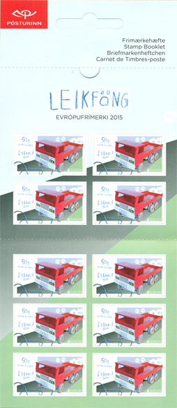 H109 - Europa Stamps 2015 – Old Toys - Self-adhesive