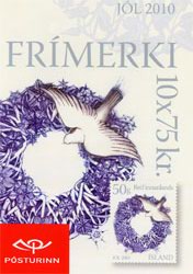 H90 - Jólafrímerki 2010 - Sjálflímandi